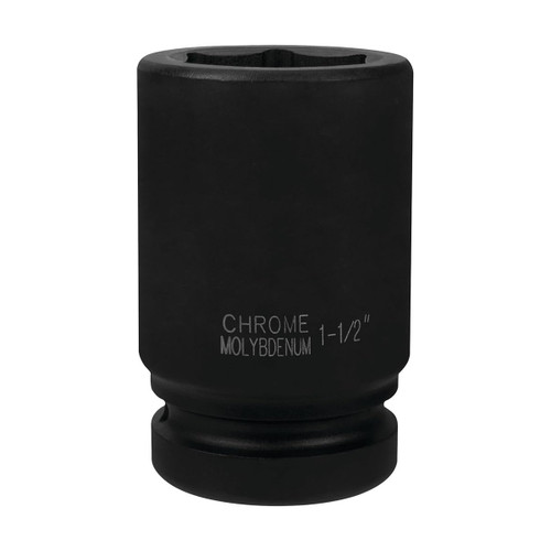 Performance Tool M747-30 | 1" Drive 1-1/2" SAE Impact Socket