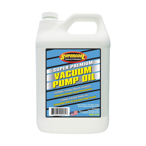 Supercool V128 synthetic vacuum pump oil 1 gallon