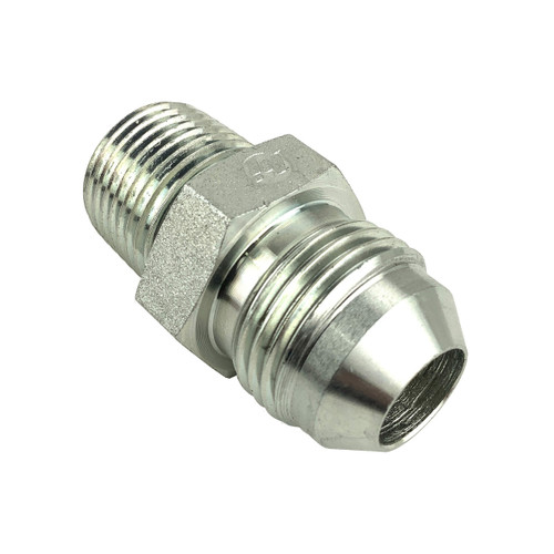 Gates MegaCrimp Male JIC to Male Pipe Thread Adapter, 1/2″ x 3/8″ (8MJ-6MP)