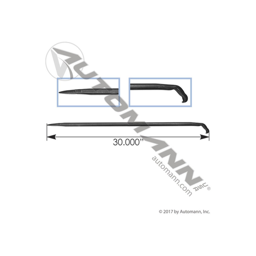 Automann 579.1046 lock ring remover tool