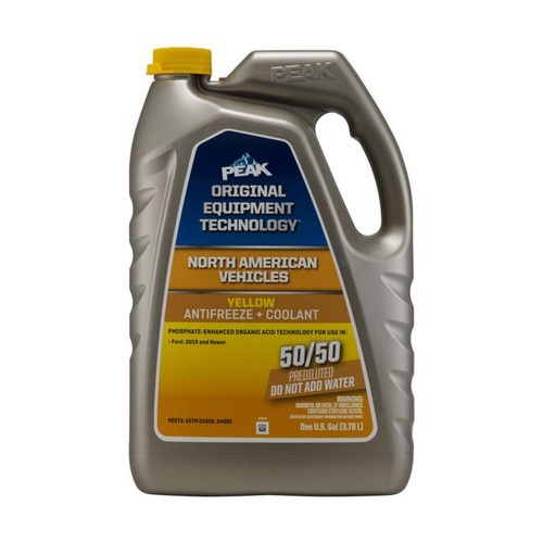 Peak Extended Life Yellow 50/50 Antifreeze | NAYB53