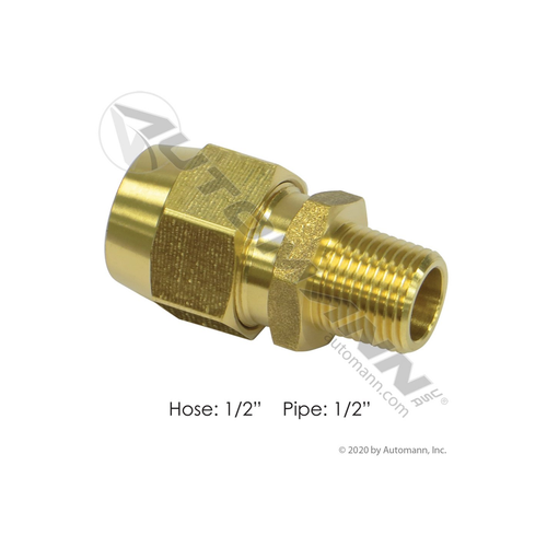 Automann Hose Coupling 1/2IN x 1/2NPT (177.16928D)