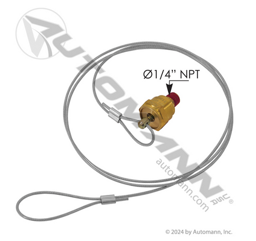 Automann Drain Valve with 60in Cable (177.401)