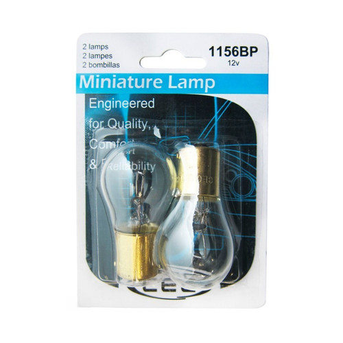 CEC Industries 1156ALEDBP LED Miniature Lamp | 12.8V S-8 BA15s (Qty: 2)