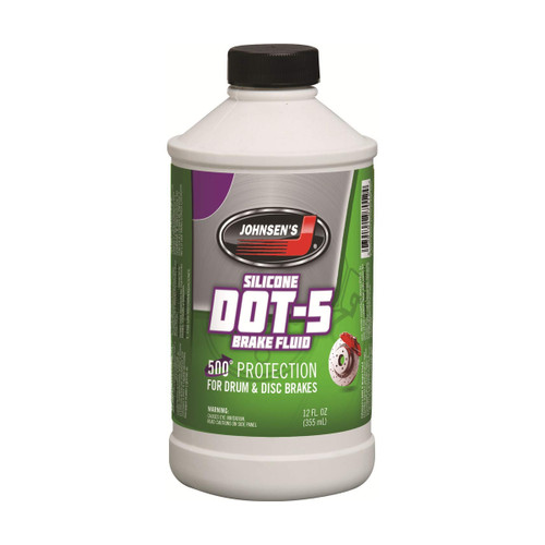 Johnsen’s DOT 5 Silicone Brake Fluid, 12 oz (7012-6)