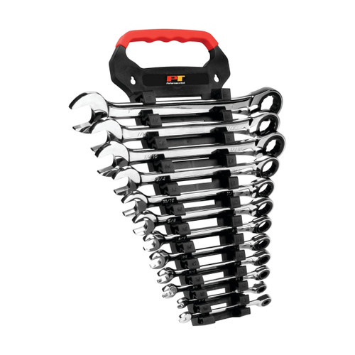 Performance Tool W30641 12-piece SAE ratcheting wrench set