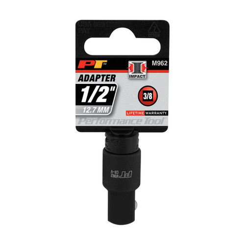 Performance Tool M962 3/8 female to 1/2 male adapter