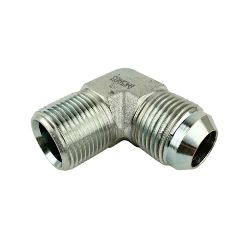 Gates MegaCrimp Male JIC to Male Pipe Thread 90° Adapter, 3/4″ x 3/4″ (12MJ-12MP90)