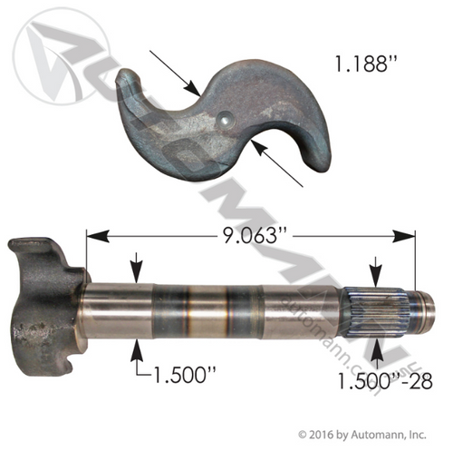 Automann 122.280902.03 left hand camshaft