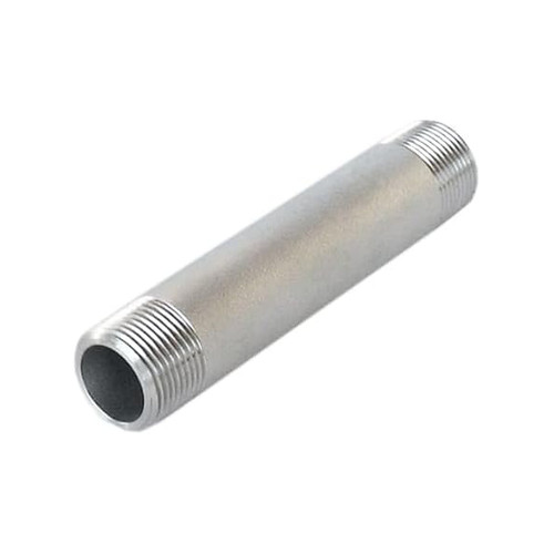 3/8″ × 3½″ Black Steel Pipe Nipple (38‑312N)