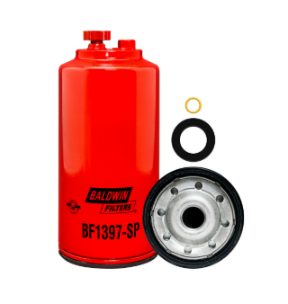 Baldwin BF1293-SPS Spin-On Fuel Filter with Drain and Sensor Port