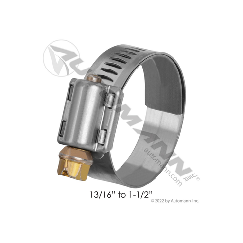 Automann Lined Clamp 0.81in to 1.50in Breeze (561.21416-B)