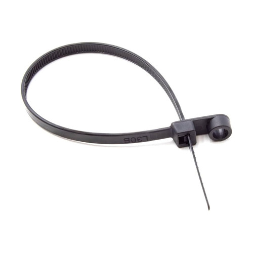 Ideal Clamp Products 50 lb 8″ UV-Black Nylon Cable Ties, 100-Pack (B8MD)