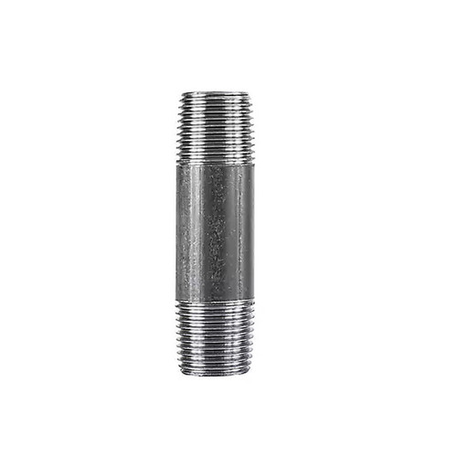 Black steel pipe nipple 1-1/2 x 3-1/2 inch