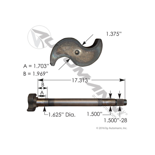 Automann Camshaft RH (122.281710.02)