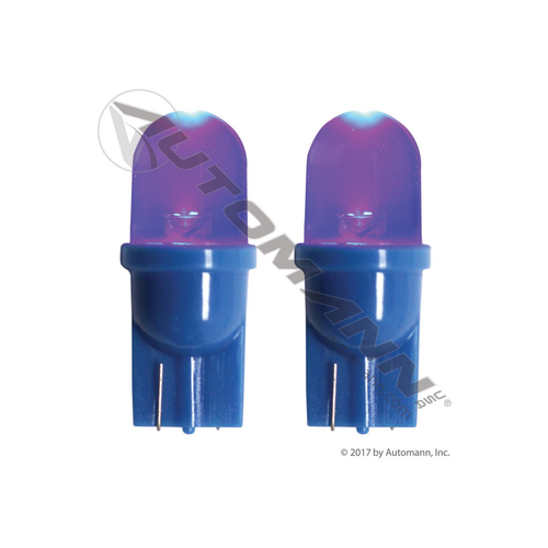 Automann LED bulb replacement 194 blue 2-pack