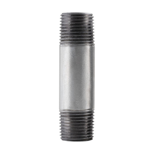 Black steel pipe nipple 1/4 inch x 4 inch