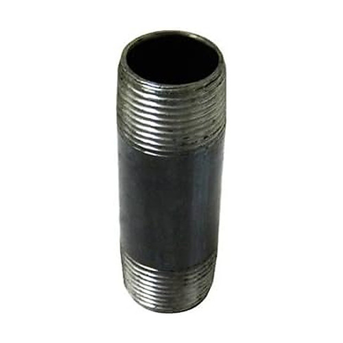 1 inch x 2.5 inch black steel pipe nipple