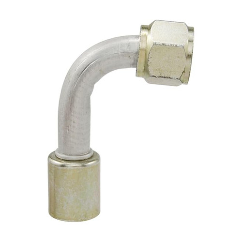 Four Seasons 90° Female Standard O‑Ring A/C Hose Fitting without Service Port (14212)