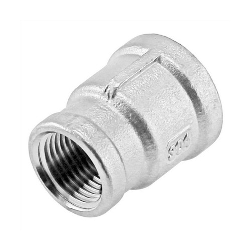 1/2″ × 3/8″ Black Reducing Coupling (12‑38BR)