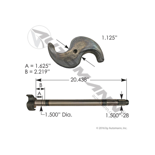 Automann Camshaft LH (123.282014.01)