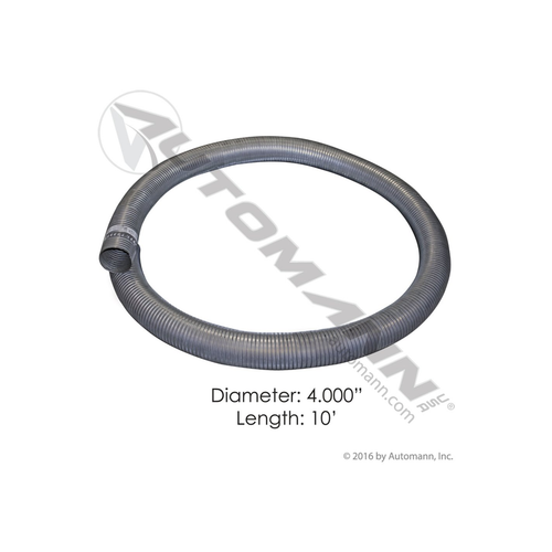 Automann Flex Tubing 4in x 10ft Galvanized (562.U7240-10G)