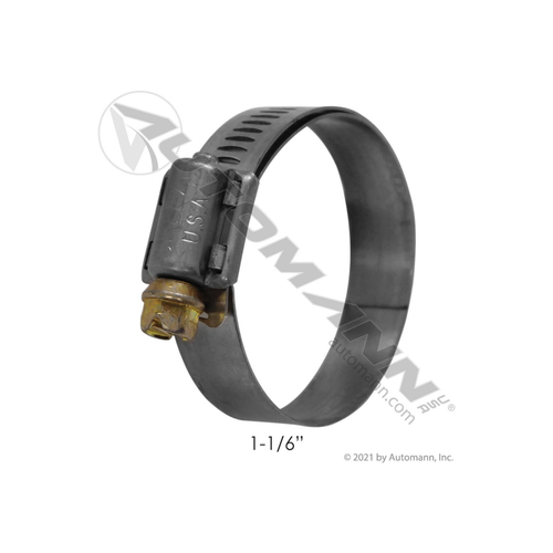 Automann lined hose clamp 1.06-2.00 inch 561.21424-B