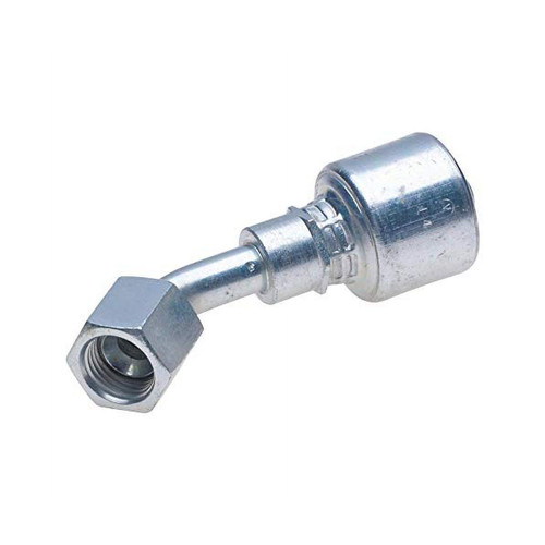 Gates MegaCrimp JIC 37° female swivel fitting 45° 1/4 inch