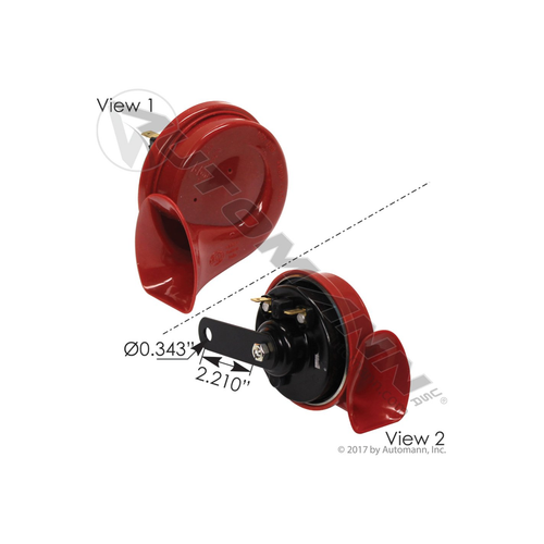 Automann Hella Trumpet Horn High-Tone (571.1301HE)