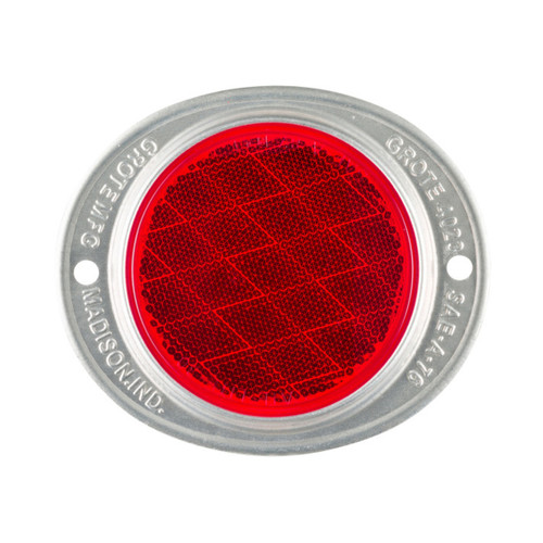 Grote 40232-3 red reflector 3 inch