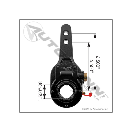 Automann Manual Slack Adjuster 5.5"–6.5" (134.2831)