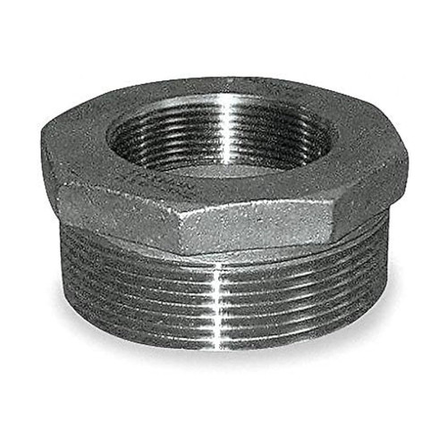Pipe 1-1/4″ × 3/8″ Black Hex Bushing | 114-38HB