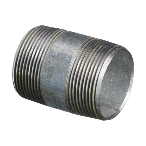 Black steel pipe nipple 1/2 x 2.5 inch