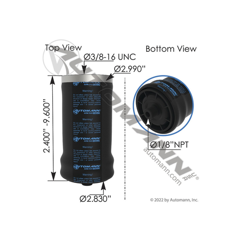Automann Air Spring Cabin (ABSZ70-7064)