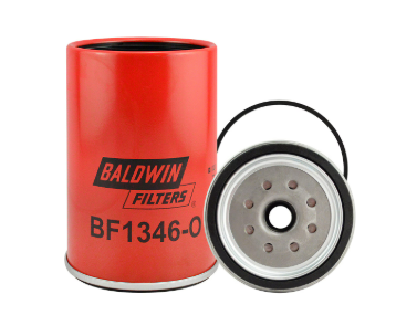 BF1347 Fuel/Water Separator Spin-on with Drain for Ford, Freightliner, International (BF1346-O)