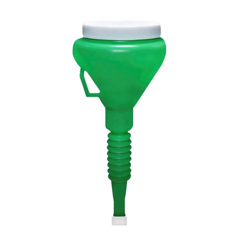 Oil funnel 1¼ quart dark blue capped 12-320