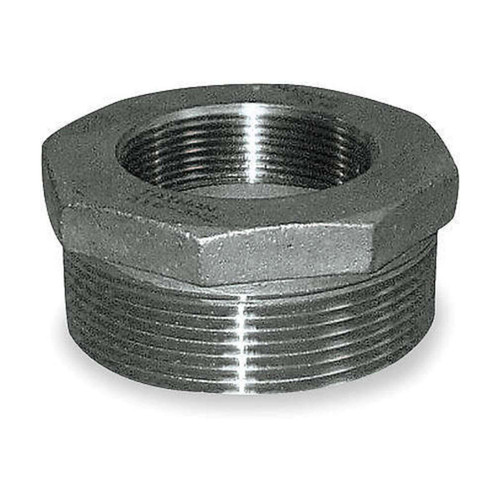 Black hex bushing 1 inch x 1/4 inch 1-14HB