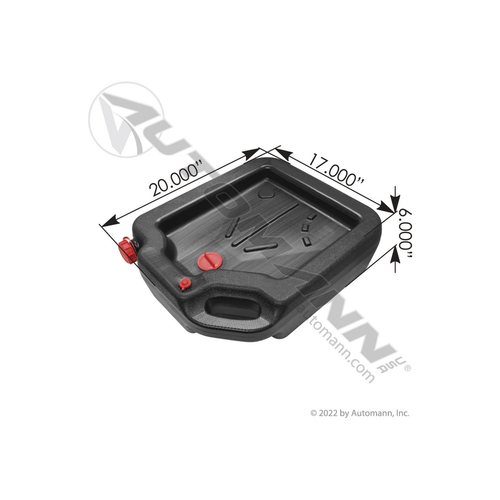 Automann 16 quart oil drain pan 579.1253