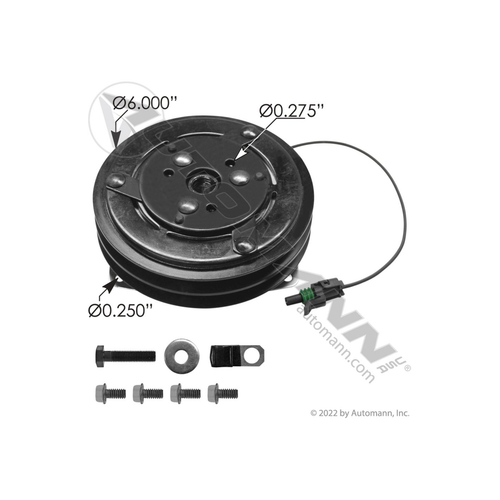 Automann air conditioning clutch York type 830.32101