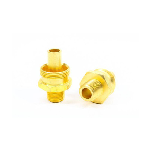 Power Products brass connector 1/2 x 3/8 RB68B-8-6