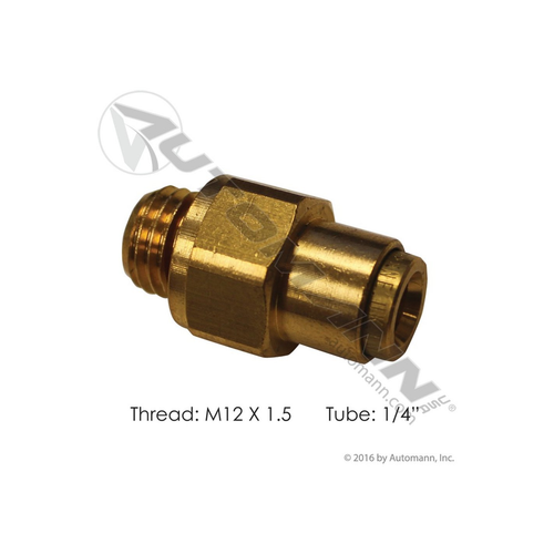 Automann brass PLC male connector Volvo 177.V20566049