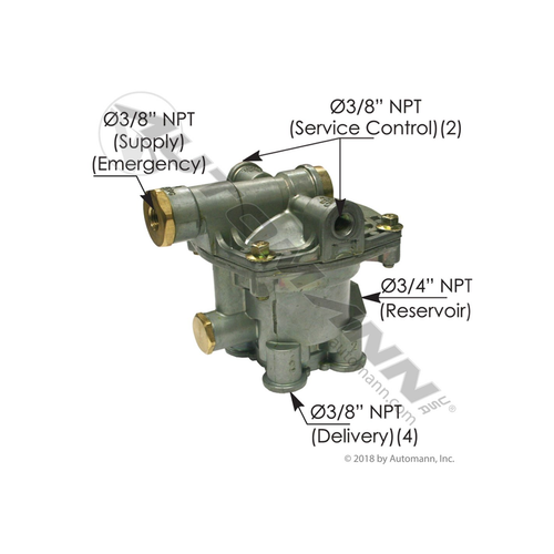 Automann Relay Emergency Valve (170.110205)