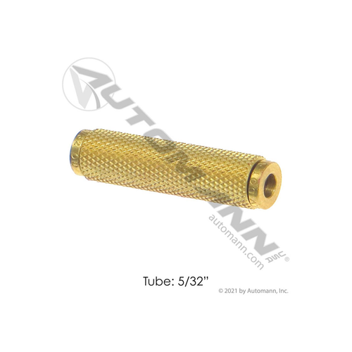 Automann brass PLC union 5/32 inch
