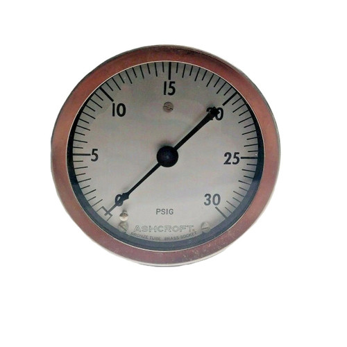Ashcroft 2" Dry Pressure Gauge 0–100 PSI | 28501445