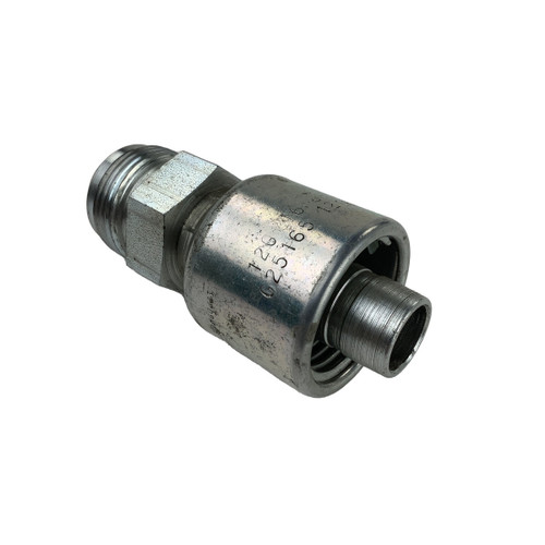 Gates MegaCrimp Male JIC 37° Flare, 3/4″ x 1″ (12G16MJ)