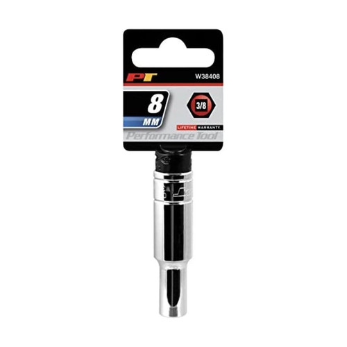 Performance Tool 3/8″ Drive 9 mm Standard 6‑Point Socket (W38409)