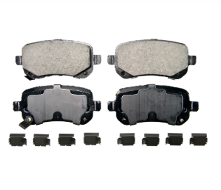 Wagner ZD1326 QuickStop Front Disc Brake Pad Set (ZD1326)