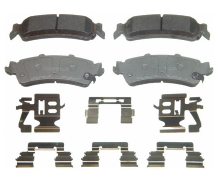 Wagner ThermoQuiet QC792A Rear Ceramic Disc Brake Pad Set