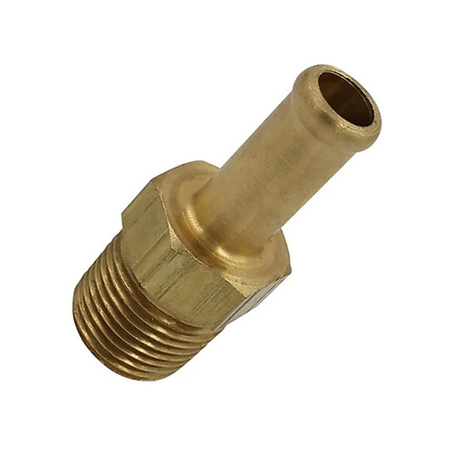 Edelmann 844640 Rigid Male Clamp Style Hose Fitting | 1/4 in
