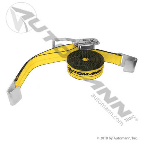 Automann j-hook ratchet strap 2in x 30ft camo